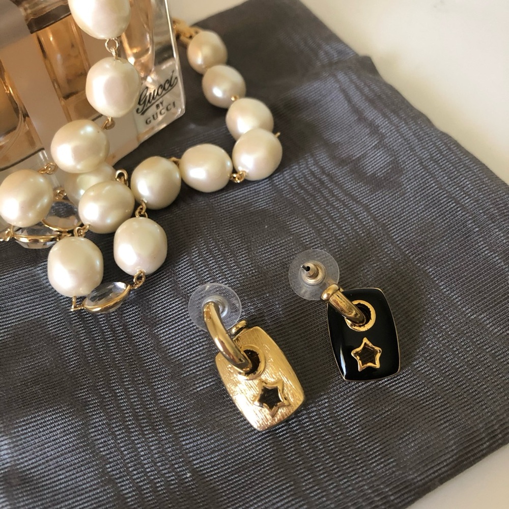 Clearance $72 Givenchy Hallmarked Reversible Earr… - image 2